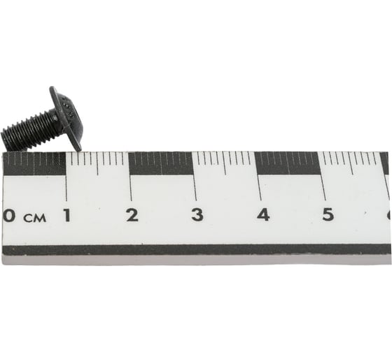 Винт с фланцем ЦКИ ISO7380 -2 М5x10 10.9 окс., 100 шт. 39358