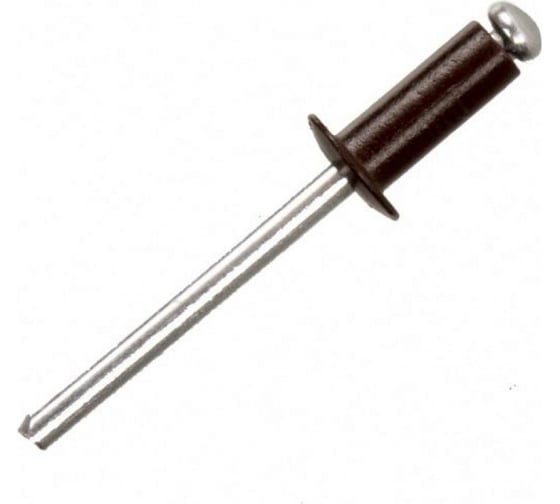 Заклепки Спец 3,2x8 RAL8017 тёмно-коричневый, 50 шт. блистер СПЕЦ-3514