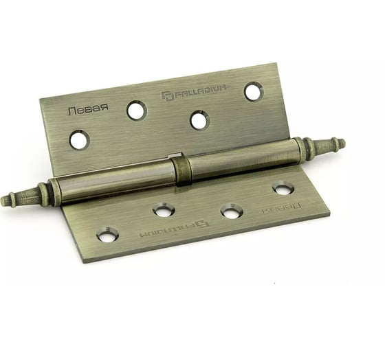 Дверная петля Palladium N 610-S-4" AB правая 00011164