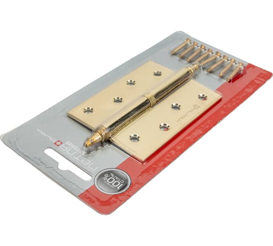 Дверная петля Palladium N 610-S-4" PB левая 00011394