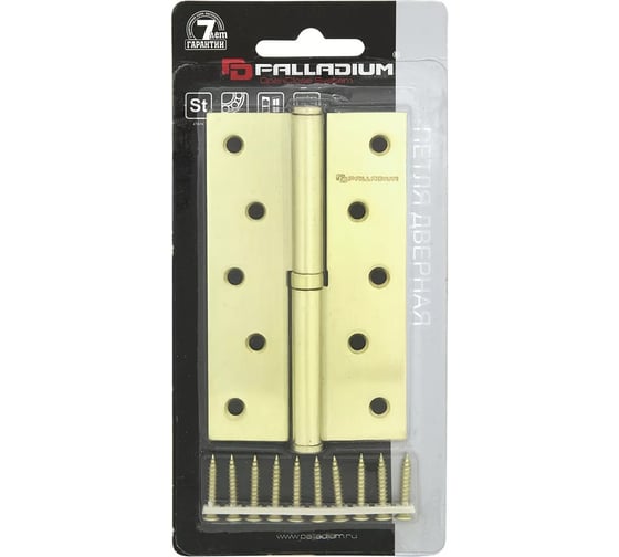 Дверная петля Palladium N 613-S-5" SB левая 00010911