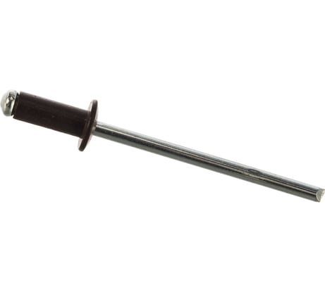 Заклепки Спец 4,0x10 RAL8017 темно-коричневый, 50 шт. блистер СПЕЦ-3519
