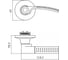 Ручка защелка Palladium 3903 CP PS 00011669 5