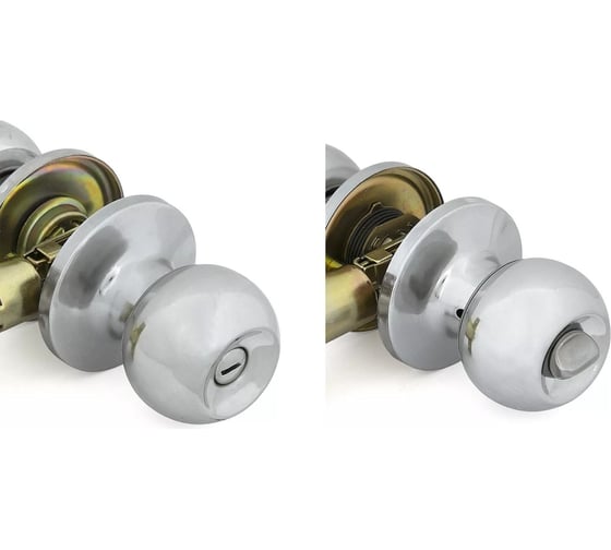 Ручка защелка Palladium 607 CP BK 00011603