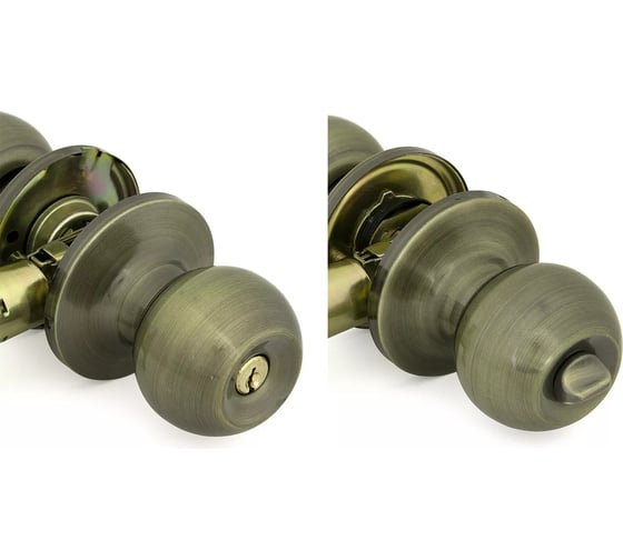 Ручка защелка Palladium 607 AB ET 00011601