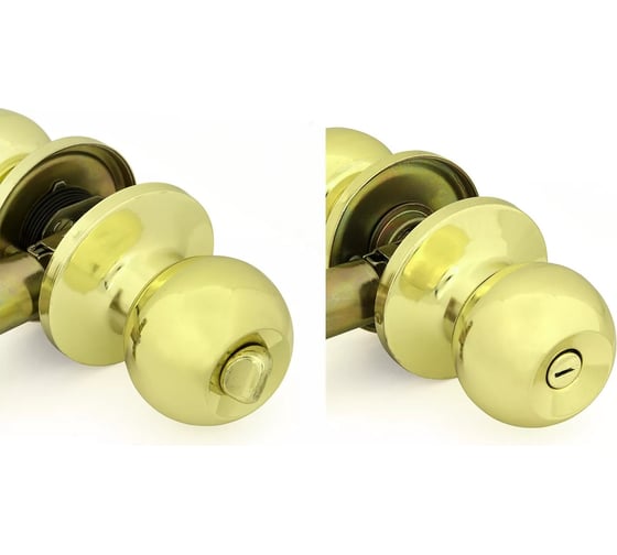 Ручка защелка Palladium 607 PB BK 00011606