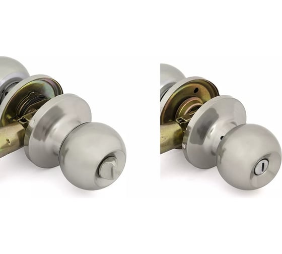 Ручка защелка Palladium 607 SN BK 00011612