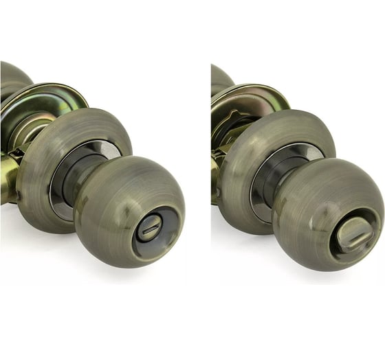 Ручка защелка Palladium 609 AB BK 00011963