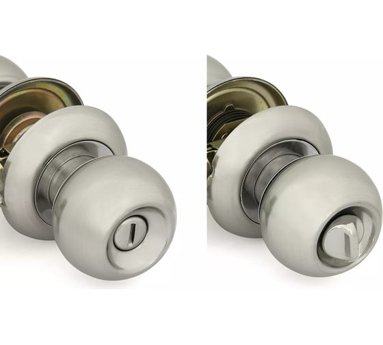 Ручка защелка Palladium 609 SN BK 00011975