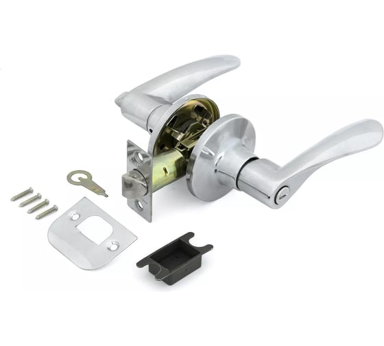 Ручка защелка Palladium 3901 CP BK 00011651