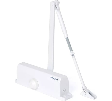 Доводчик Palladium 10120 BC белый 00003833