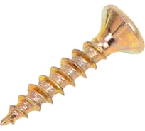 Конструкционный шуруп для дерева ЕВРОПАРТНЕР с фрезой, потайной, ж/п, Torx 10, 3,0x16 + бита, 600 шт. B3 0002