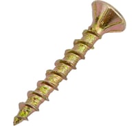 Шуруп конструкционный ЕВРОПАРТНЕР для дерева потай, ж/п Torx 15 3,5x25 + бита (300 шт.) B3 0012