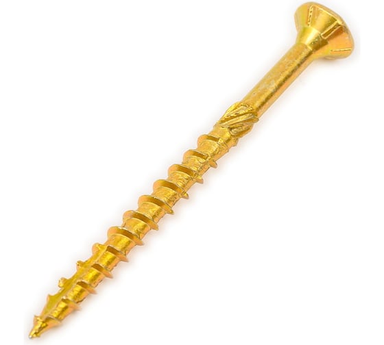 Шуруп конструкционный ЕВРОПАРТНЕР для дерева с фрезой, потай, ж/п Torx 15 3,5x45 + бита (200 шт.) B3 0016