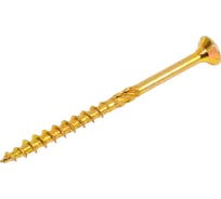 Шуруп конструкционный ЕВРОПАРТНЕР для дерева с фрезой, потай, ж/п Torx 15 3,5x50 + бита (160 шт.) B3 0019