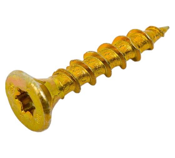 Шуруп конструкционный ЕВРОПАРТНЕР для дерева с фрезой, потай, ж/п Torx 25 5,0x30 + бита (165 шт.) B3 0035