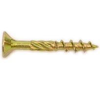 Шуруп конструкционный ЕВРОПАРТНЕР для дерева с фрезой, потай, ж/п Torx 25 5,0x35 + бита (150 шт.) B3 0036