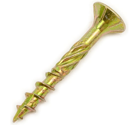 Шуруп конструкционный ЕВРОПАРТНЕР для дерева с фрезой, потай, ж/п Torx 25 5,0x35 + бита (150 шт.) B3 0036