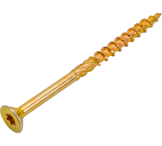 Шуруп конструкционный ЕВРОПАРТНЕР для дерева с фрезой, потай, ж/п Torx 25 5,0x70 + бита (70 шт.) B3 0040