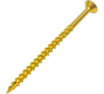 Шуруп конструкционный ЕВРОПАРТНЕР для дерева с фрезой, потай, ж/п Torx 25 5,0x80 + бита (60 шт.) B3 0042