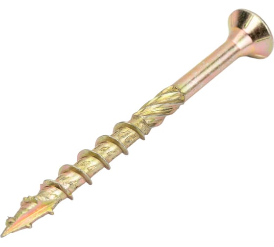 Шуруп конструкционный ЕВРОПАРТНЕР для дерева с фрезой, потай, ж/п Torx 30 6,0x70 + бита (50 шт.) B3 0049