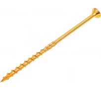 Шуруп конструкционный ЕВРОПАРТНЕР для дерева с фрезой, потай, ж/п Torx 30 6,0x120 + бита (35 шт.) B3 0054