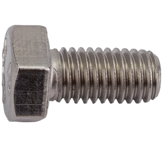Болт DINFIX DIN 933, шестигранная головка с полной резьбой, 8x16, А2 нержавеющая сталь, 5 шт. 00-00002826
