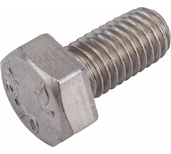 Болт DINFIX DIN 933, шестигранная головка с полной резьбой, 8x16, А2 нержавеющая сталь, 5 шт. 00-00002826