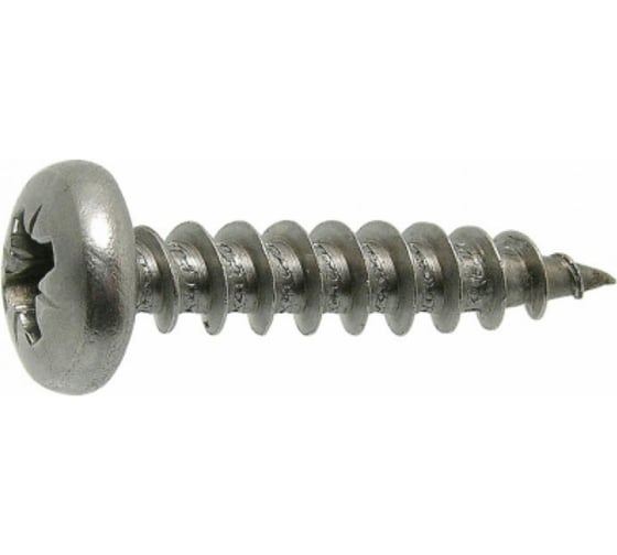 Универсальный саморез ЦКИ скругленный, 5x90, цинк, Pz2, 250 шт. 18964