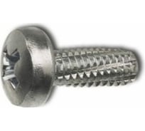 Резьбонарезающий винт ЦКИ DIN 7516A, М5x10, Ц, Ph2, 200 шт. 25258