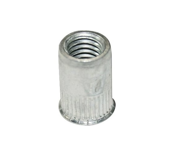 Заклепка-гайка ЦКИ М3, плоская, уменьшенная, рифленая, A2, REX 50 шт. 45557 1