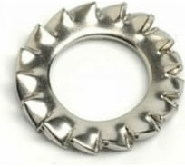 Стопорная шайба ЦКИ DIN 6798 A, М24, зубчатая, Ц, 50 шт. 5329