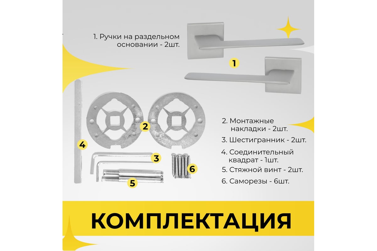 Ручка на раздельном тонком цинковом основании ABRISS R21.027 MCP (матовый  хром) 30056 - выгодная цена, отзывы, характеристики, 1 видео, фото - купить  в Москве и РФ