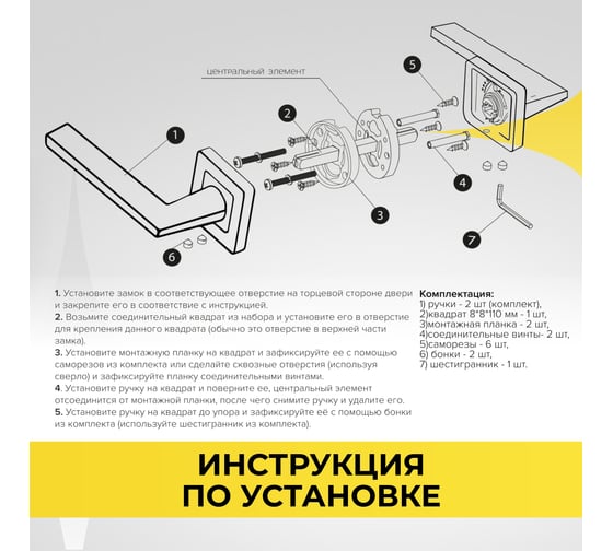 Ручка на раздельном тонком цинковом основании ABRISS R21.150 MBP (черный матовый) 30057
