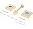 Накладка фиксатор Palladium RS SG/GP BK УТ-00000079 2