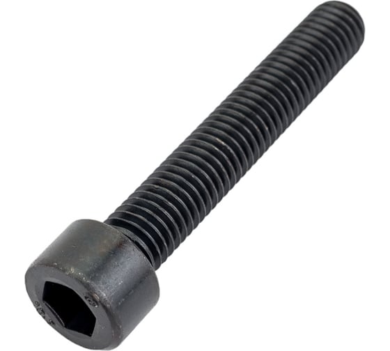 Винт ЦКИ DIN 912 М10x60 полная резьба 12.9 оксидированный, HEX8 10 шт. 54797