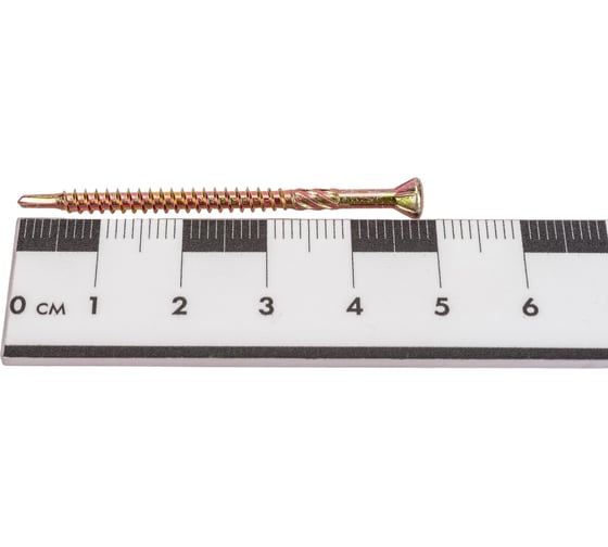Саморезы Eurotec Hobotec ZK 3.2x50 TX10, трапеция, сверло, 500 шт. 110285