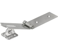 Калиточный переброс с ушком VORMANN 100/100x35 мм, нержавеющая сталь 010092200