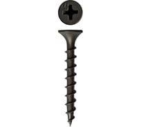 Саморез черный ГКД по дереву Daxmer 3,5x32 200 шт., короб 00000435653