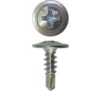 Саморез Daxmer ПШС 4,2x13 с прессшайбой сверло, цинк, короб, 500 шт 00-00467847