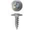 Саморез Daxmer ПШ 4,2x13 с прессшайбой острый, цинк, короб, 1000 шт 00-00467583 1