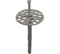 Дюбель гриб Daxmer для теплоизоляции с металлическим гвоздем IZМ 10x140, 400 шт 00000323699