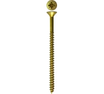 Универсальный саморез Rizzel Pz 5,0x80 желтый цинк 1800 шт 00-00464520