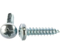 Универсальный шуруп STARFIX 3,9x16 мм белый цинк, острый, DIN 7981, 1000 шт. SMC1-34276-1000