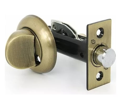 Врезная задвижка с поворотной ручкой Palladium 8 мм AB УТ-00000548