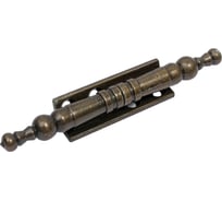 Мебельная накладная петля Amig антик 555-100х50А