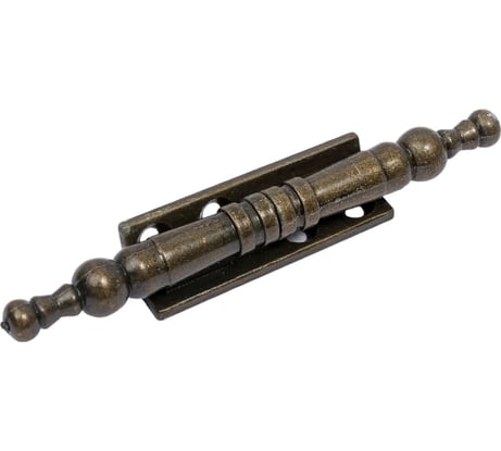 Мебельная накладная петля Amig антик 555-100х50А