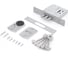 Врезной замок Palladium 408-6 СР хром 00010528 2