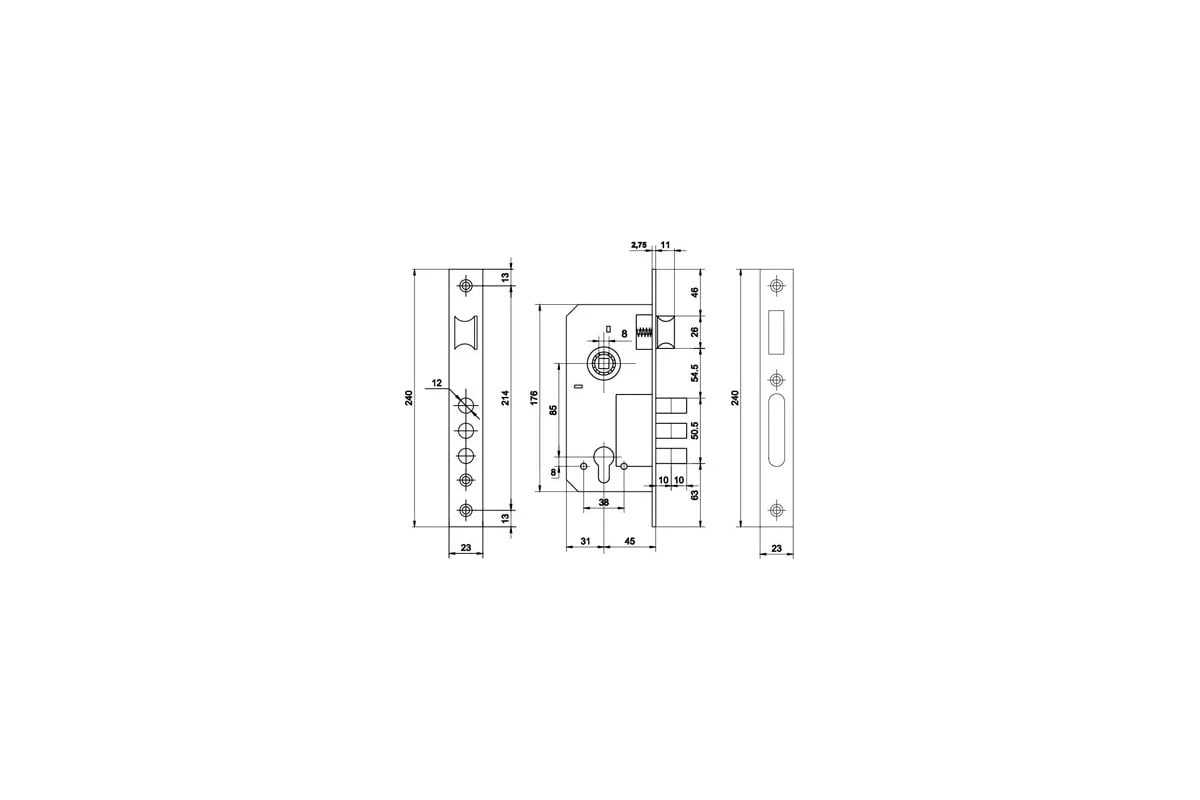 Размеры замка. Замок врезной Палладиум 2000. Palladium корпус замка 2000 латунь. Palladium Palladium корпус замка 2000. Замок врезной Palladium 0201 f латунь чертеж.