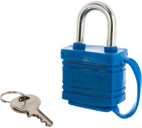 Навесной всепогодный замок 40 мм ЗУБР ЭКСПЕРТ 37211-40